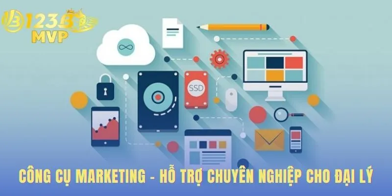 Hỗ trợ đại lý bằng banner mã code và chuyên viên riêng.
